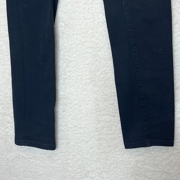 Blank NY Womens Black Denim Jeans Grommets Size 27 - Picture 4 of 10